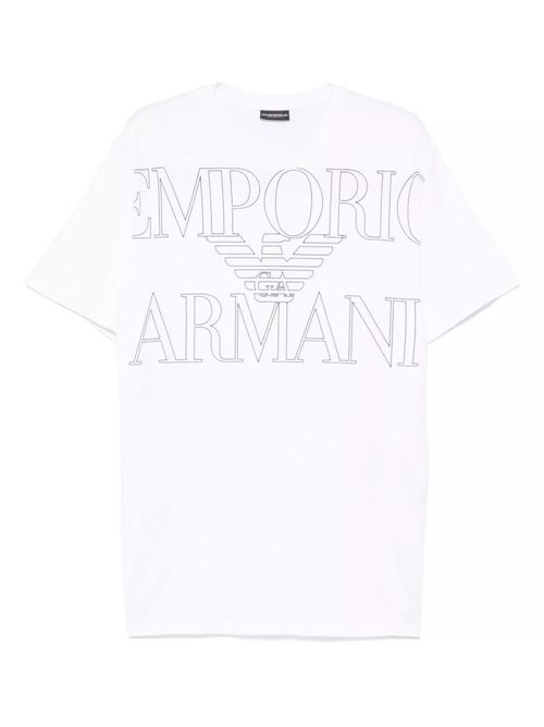 ARMANI BEACHWEAR Tシャツ EM000574-AF12326-U0002 Emporio Armani men's T-shirt with print EMPORIO ARMANI